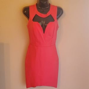 Plunging Neck Cut Out Bodycon